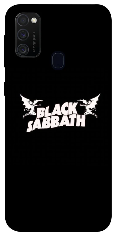 Чохол на Samsung Galaxy M30s / M21 Black Sabbath logo ver.2 фото 1 з 1