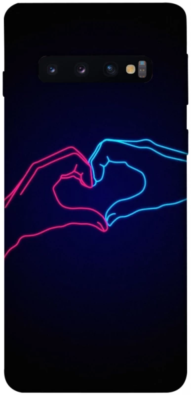 Чехол на Samsung Galaxy S10 Neon love фото 1 из 1