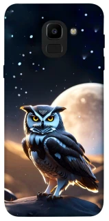 Чехол на Samsung J600F Galaxy J6 (2018) Cyber ​​owl фото 1 из 1