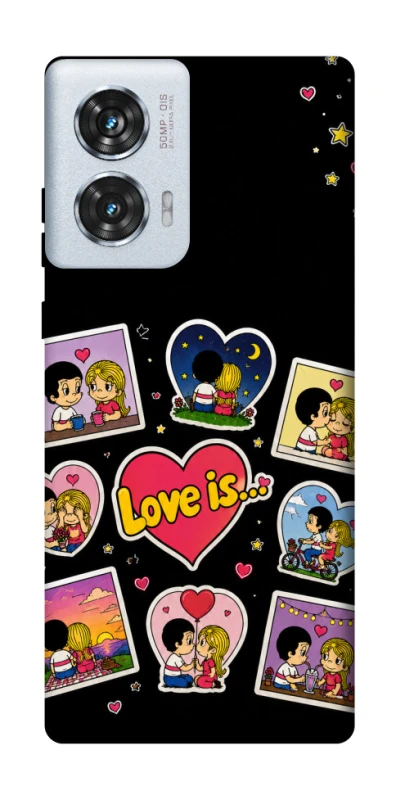 Чохол на Motorola Edge 50 Fusion Love is ver.2 фото 1 з 1