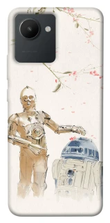 Чохол на Realme C30s Star Wars robots фото 1 з 1
