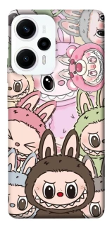 Чохол на Xiaomi Poco F5 / Note 12 Turbo All Labubu 3 фото 1 з 1