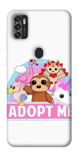 Чехол на ZTE Blade A7s (2020) Adopt Me Pets Logo фото 1 из 1
