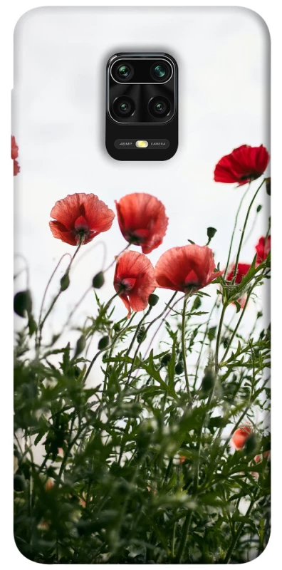 Чохол на Xiaomi Redmi Note 9s / Note 9 Pro / Note 9 Pro Max Поле маків фото 1 з 1