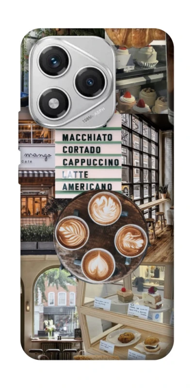 Чохол на Honor 400 Lite Coffee collage ver.5 фото 1 з 1