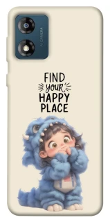 Чохол на Motorola Moto E13 Happy Place фото 1 з 1