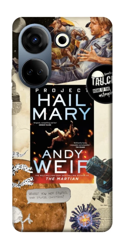 Чохол на TECNO Camon 20 Pro (CK7n) Project Hail Mary ver.2 фото 1 з 1