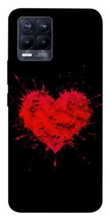 Чехол на Realme 8 Splash heart фото 1 из 1
