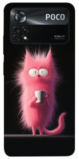 Чехол на Xiaomi Poco X4 Pro 5G Розовый котёнок фото 1 из 1