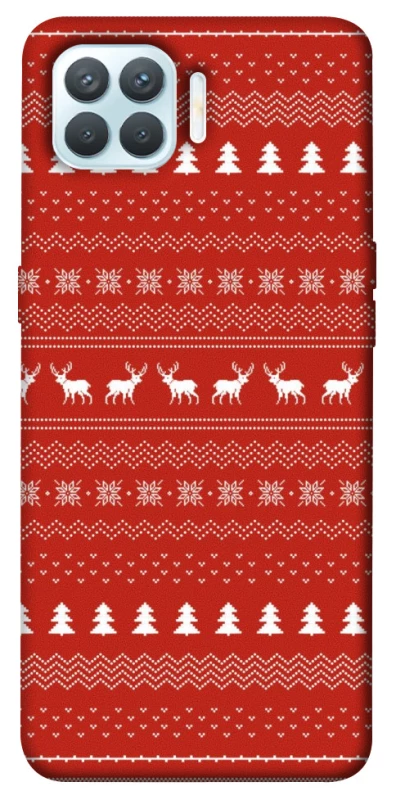 Чехол на Oppo F17 Pro Новогодний v12 фото 1 из 1