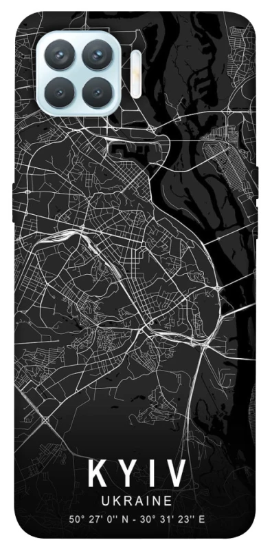 Чохол на Oppo F17 Pro Kyiv map фото 1 з 1