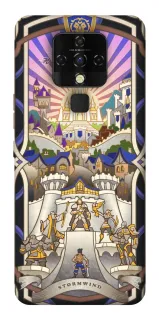 Чехол на TECNO Camon 16 SE WOW forever stormwind фото 1 из 1