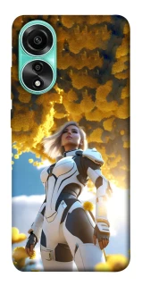 Чохол на Oppo A78 4G Cyber space girl ver.3 фото 1 з 1
