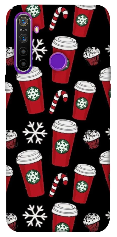 Чехол на Realme 5 Новогодний v40 фото 1 из 1