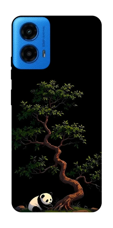 Чохол на Motorola Moto G45 Panda and tree фото 1 з 1