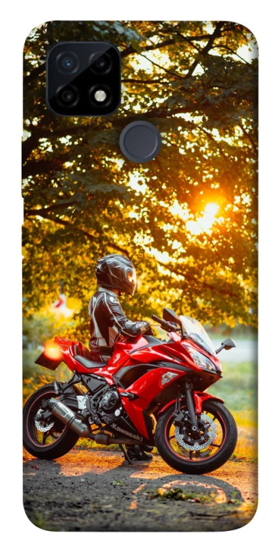 Чохол на Realme C21Y Промені заходу сонця фото 1 з 1