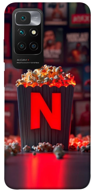 Чехол на Xiaomi Redmi 10 Netflix and popcorn фото 1 из 1