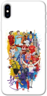 Чохол на Apple iPhone XS Max (6.5") Football Abstract v2 фото 1 з 1