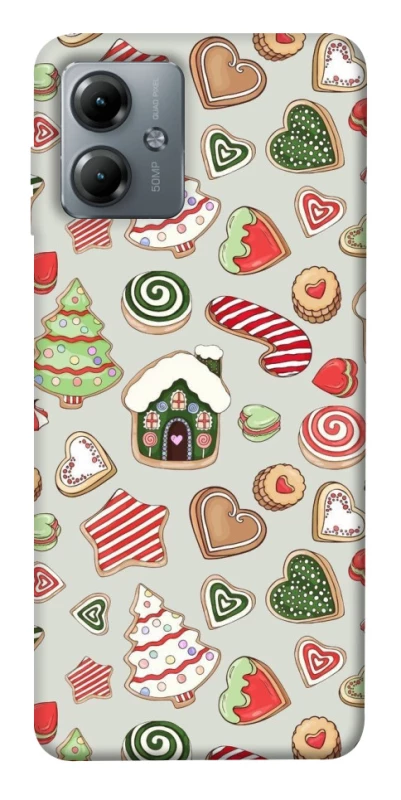 Чохол на Motorola Moto G14 Новорічний v7 фото 1 з 1