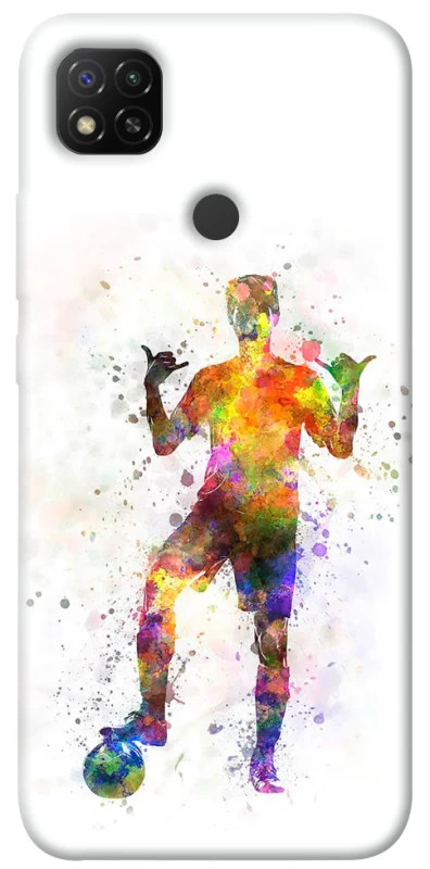 Чохол на Xiaomi Redmi 9C Football Player v3 фото 1 з 1