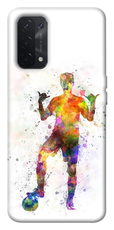 Чохол на Oppo A54 5G / A74 5G Football Player v3 фото 1 з 1