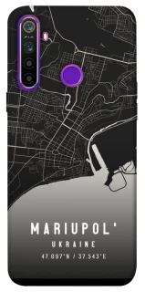 Чехол на Realme 5 Mariupol map фото 1 из 1