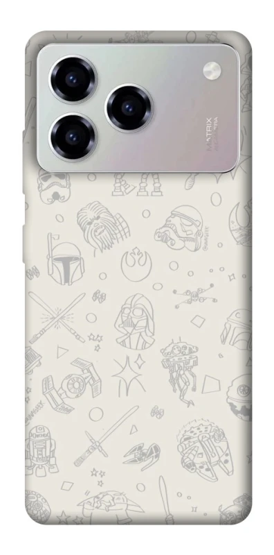 Чохол на ZTE Blade A76 Star Wars background ver.1 фото 1 з 1