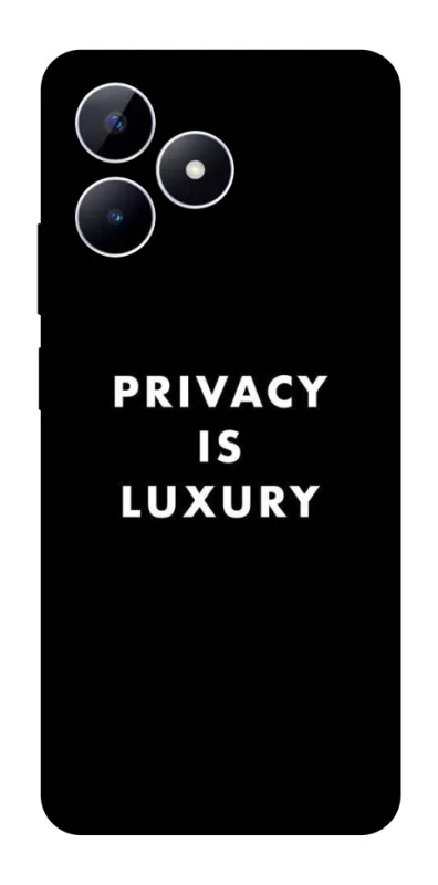Чохол на Realme Note 50 5G Privacy is luxury фото 1 з 1