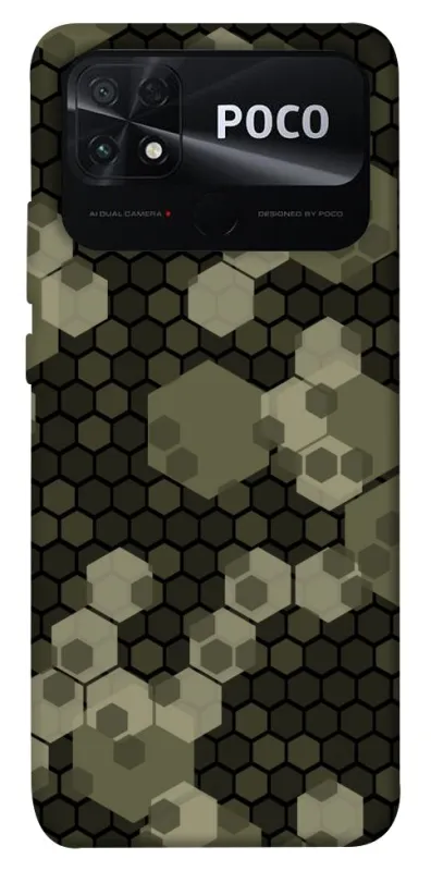 Чохол на Xiaomi Poco C40 Camouflage v9 фото 1 з 1