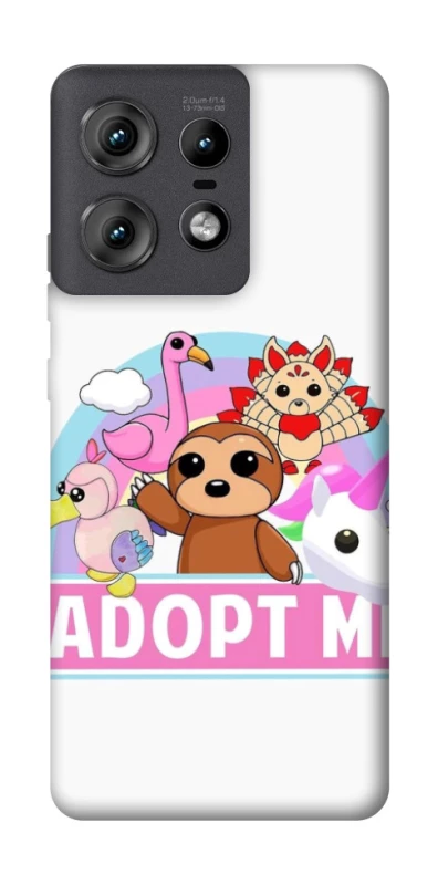 Чохол на Motorola Edge 50 Pro Adopt Me Pets Logo фото 1 з 1
