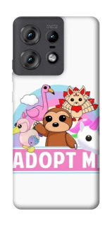 Чохол на Motorola Edge 50 Pro Adopt Me Pets Logo фото 1 з 1