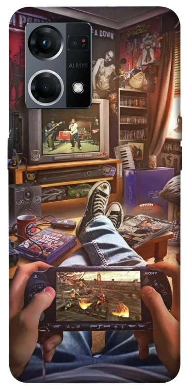 Чохол на Oppo Reno 7 4G Retro style v4 фото 1 з 1