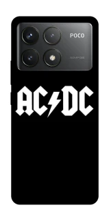 Чехол на Xiaomi Poco F6 Pro AC/DC logo фото 1 Чехол на Xiaomi Poco F6 Pro AC/DC logo фото 1 из 1