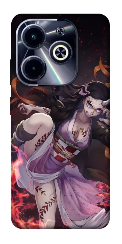 Чохол на Infinix Hot 40i Nezuko v2 фото 1 з 1