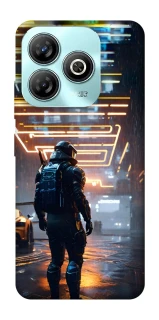 Чохол на ZTE Blade A75 4G Cyber character фото 1 з 1