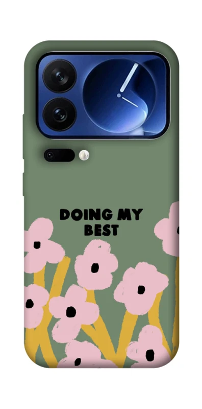 Чохол на Xiaomi 17 Pro Doing my best фото 1 з 1