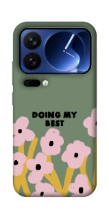 Чохол на Xiaomi 17 Pro Doing my best фото 1 з 1