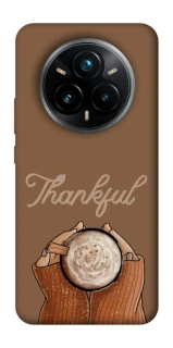 Чехол на Realme 14 Pro+ Thankful coffee фото 1 из 1