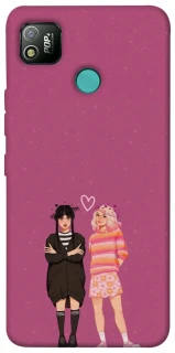 Чехол на TECNO POP 4 Raven & Rainbow Wednesday фото 1 из 1