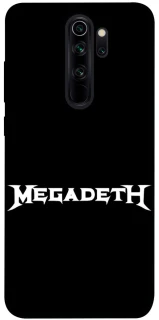 Чохол на Xiaomi Redmi Note 8 Pro Megadeth logo фото 1 з 1