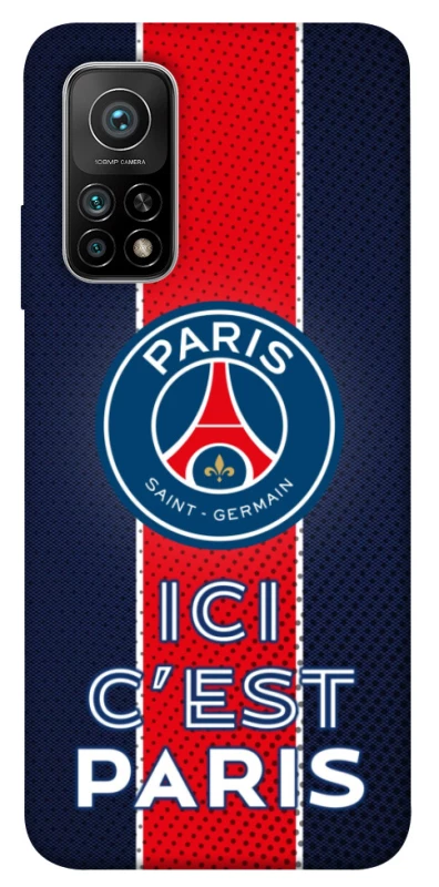 Чохол на Xiaomi Mi 10T FC PSG v1 фото 1 з 1