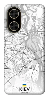 Чохол на Xiaomi Poco C71 Kiev white map фото 1 з 1
