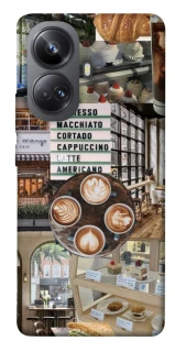 Чохол на Realme 10 Pro+ Coffee collage ver.5 фото 1 з 1