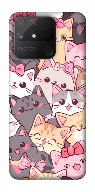 Чехол на Realme Narzo 50A Cute Cat фото 1 из 1