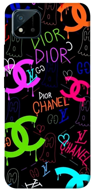 Чехол на Realme C20 Fashion collage ver.5 фото 1 из 1