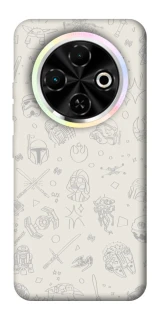 Чохол на TECNO Spark 30C Star Wars background ver.1 фото 1 з 1