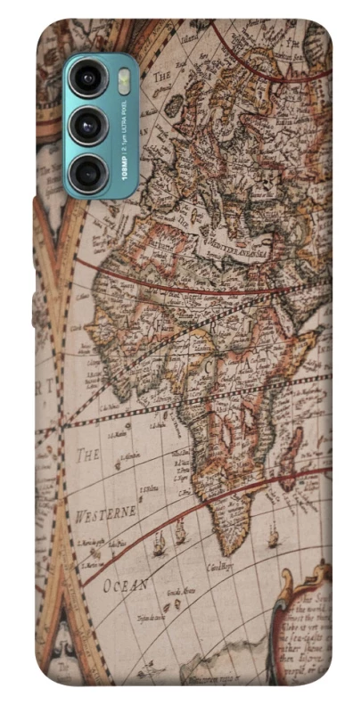 Чехол на Motorola Moto G60 Карта путешествий фото 1 из 1