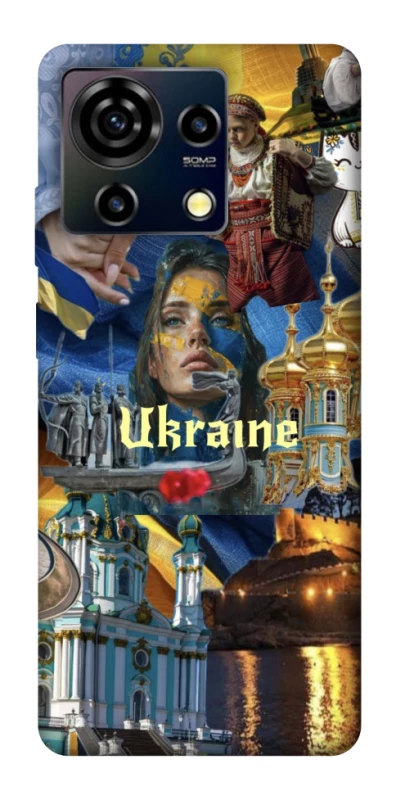 Чехол на ZTE Blade V50 Vita Ukraine style ver.3 фото 1 из 1