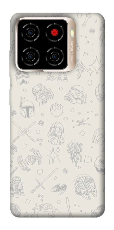 Чохол на ZTE Blade A56 Star Wars background ver.1 фото 1 з 1