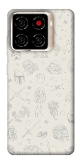 Чохол на ZTE Blade A56 Star Wars background ver.1 фото 1 з 1